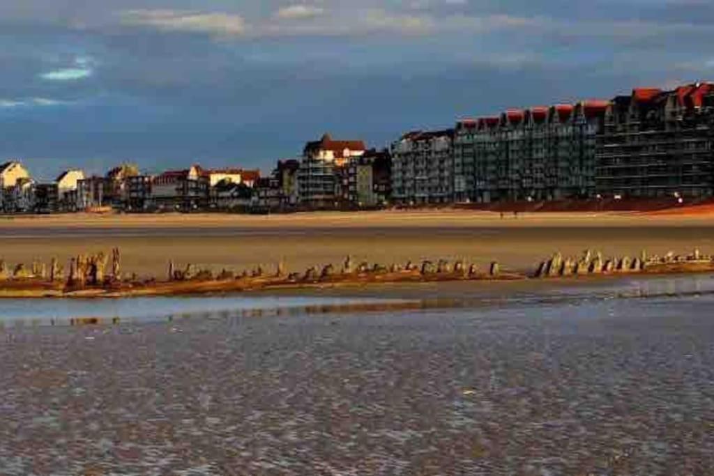 Face A La Mer, Appartement Rdc Bray Dunes Exterior foto
